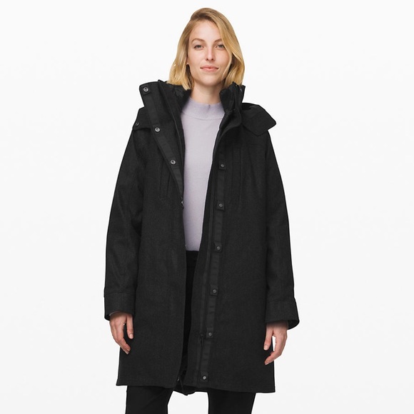 lululemon athletica Jackets & Blazers - Lululemon Roam Far Wool 3-in-1 Jacket Waterproof